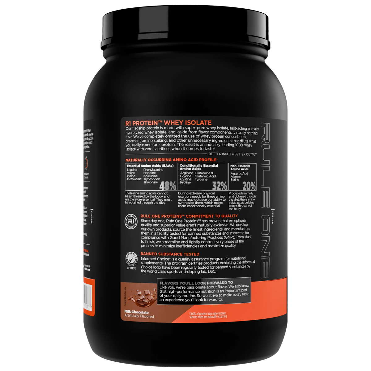 R1 - Protein Whey Isolate - PREORDER ONLY